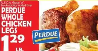 Bravo Supermarkets Perdue whole chicken legs offer