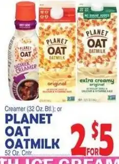 Bravo Supermarkets Planet oat oatmilk offer