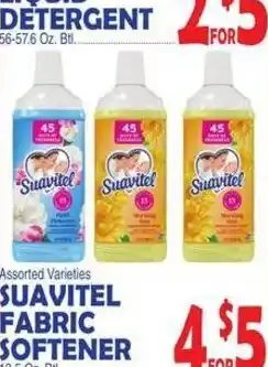 Bravo Supermarkets Suavitel fabric softener offer