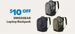 Sam's Club Swissgear Laptop Backpack offer