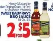 Bravo Supermarkets Sweet Baby Ray's Bbq Sauce offer