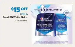 Sam's Club Crest 3D White Strips offer