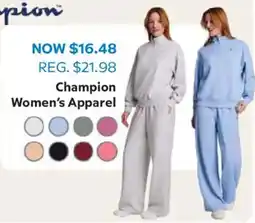 Sam's Club Champion Women's Apparel offer