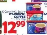 Bravo Supermarkets Starbucks coffee offer