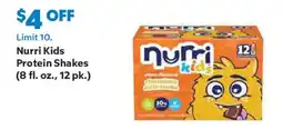 Sam's Club Nurri Kids Protein Shakes offer