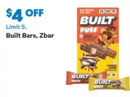 Sam's Club Built Bars, Zbar offer