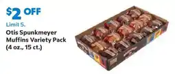 Sam's Club Otis Spunkmeyer Muffins Variety Pack offer
