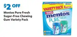 Sam's Club Mentos Pure Fresh Sugar-Free Chewing Gum Variety Pack offer