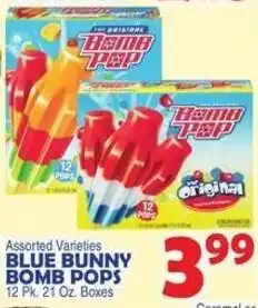 Bravo Supermarkets Blue Bunny Bomb Pops offer