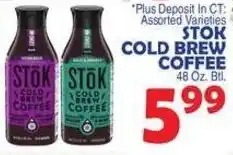 Bravo Supermarkets Stok cold brew coffee offer