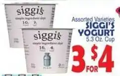 Bravo Supermarkets Siggis yogurt offer