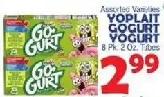 Bravo Supermarkets Yoplait Go Gurt Yogurt offer
