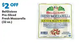 Sam's Club BelGioioso pre-sliced fresh mozzarella offer