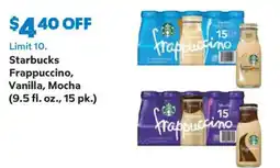 Sam's Club Starbucks Frappuccino offer