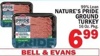 Bravo Supermarkets Nature's Pride ground turkey offer