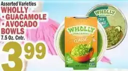 Bravo Supermarkets Wholly Guacamole Avocado Bowls offer