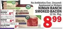 Bravo Supermarkets Niman Ranch Smoked Bacon offer