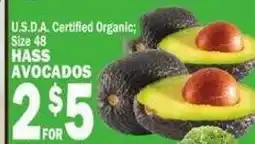 Bravo Supermarkets Hass avocados offer