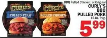 Bravo Supermarkets Curly's bbq pulled pork offer