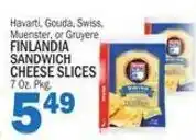 Bravo Supermarkets Finlandia sandwich cheese slices offer