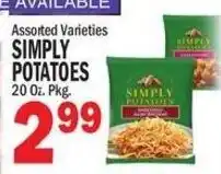 Bravo Supermarkets Simply potatoes offer