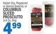 Bravo Supermarkets Columbus sliced prosciutto offer