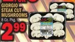 Bravo Supermarkets Giorgio steak cut mushrooms offer