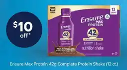Sam's Club Ensure Max Protein Complete Protein Shake offer
