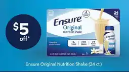 Sam's Club Ensure Original Nutrition Shake offer