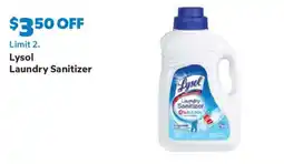 Sam's Club Lysol laundry sanitizer offer
