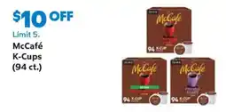 Sam's Club McCafé K-Cups offer