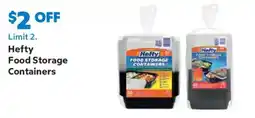 Sam's Club Hefty food storage containers offer