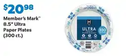 Sam's Club Member's Mark ultra paper plates offer