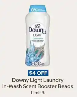 Sam's Club Downy Light Laundry In-Wash Scent Booster Beads offer