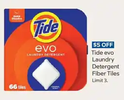 Sam's Club Tide evo Laundry Detergent Fiber Tiles offer