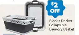Sam's Club Black + Decker Collapsible Laundry Basket offer