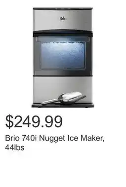 Costco Brio 740i Nugget Ice Maker, 44lbs offer
