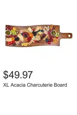 Costco XL Acacia Charcuterie Board offer