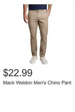Costco Mack Weldon Men's Chino Pant offer