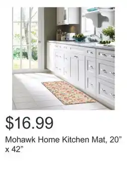 Costco Mohawk Home Kitchen Mat, 20 x 42 offer