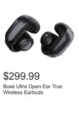 Costco Bose Ultra Open-Ear True Wireless Earbuds offer