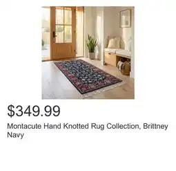 Costco Montacute Hand Knotted Rug Collection, Brittney Navy offer