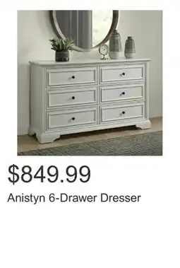 Costco Anistyn 6-Drawer Dresser offer