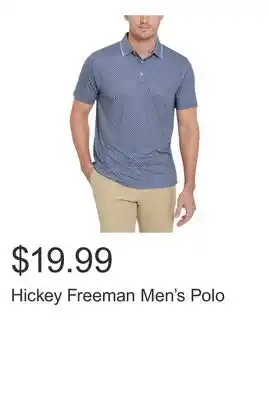Costco Hickey Freeman Men's Polo offer