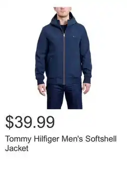 Costco Tommy Hilfiger Men's Softshell Jacket offer