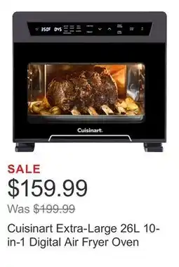 Costco Cuisinart Extra-Large 26L 10-in-1 Digital Air Fryer Oven offer
