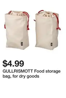 Ikea GULLRISMOTT Food storage bag, for dry goods offer