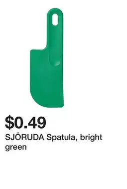 Ikea SJÖRUDA Spatula, bright green offer