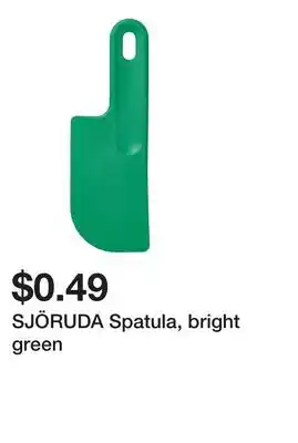 Ikea SJÖRUDA Spatula, bright green offer