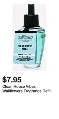 Bath & Body Works Clean House Vibes Wallflowers Fragrance Refill offer